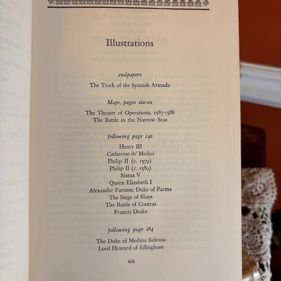 The Armada 1959 1st Edition Hardcover Book by Garrett Mattingly Spanish Armada - Picture 8 of 10